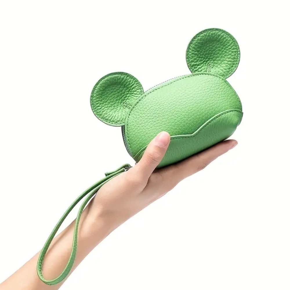 Mickey Mouse Genuine Leather Wristlet - Picture 3 of 5